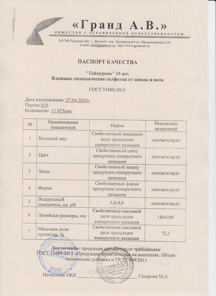 Паспорт №042024